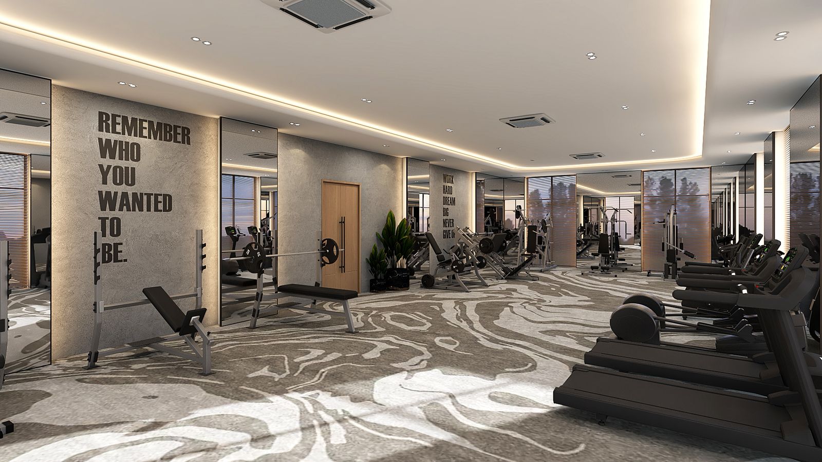 Modern Gym & Fitness Suite